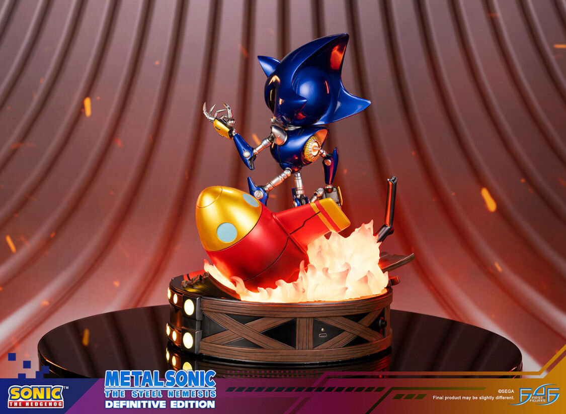 Sonic the Hedgehog - Metal Sonic - Metal Sonic The Steel Nemesis - Definitive Edition (First 4 Figures) photo 17