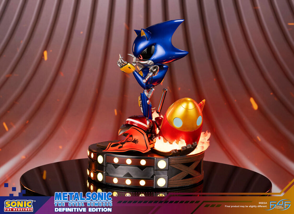 Sonic the Hedgehog - Metal Sonic - Metal Sonic The Steel Nemesis - Definitive Edition (First 4 Figures) photo 18