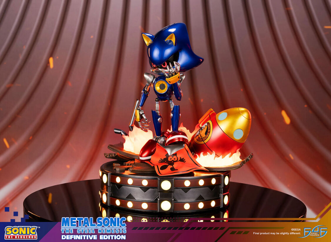 Sonic the Hedgehog - Metal Sonic - Metal Sonic The Steel Nemesis - Definitive Edition (First 4 Figures) photo 19