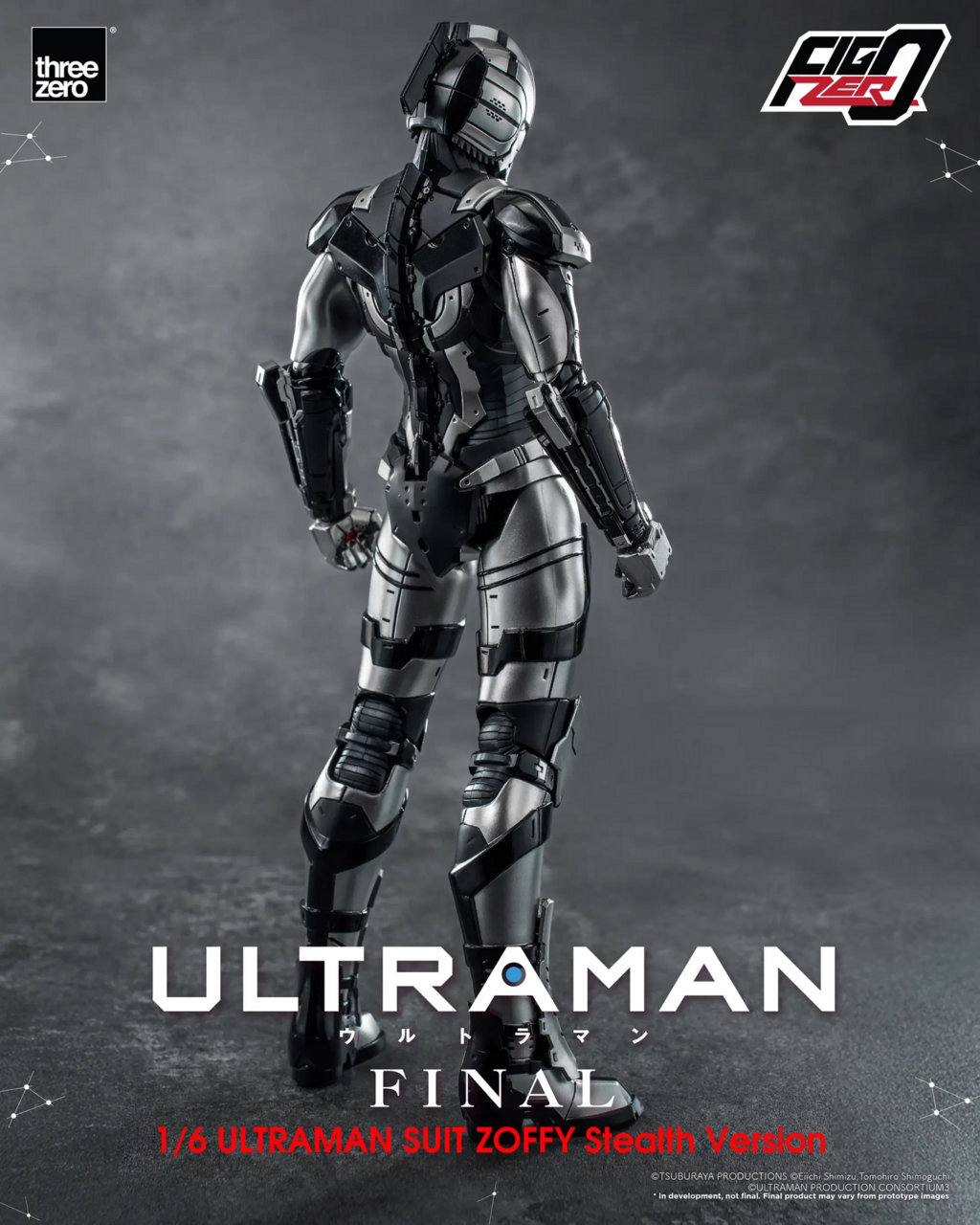Ultraman - Ultraman Suit Version Zoffy - FigZero - 1/6 - Stealth Version (ThreeZero)