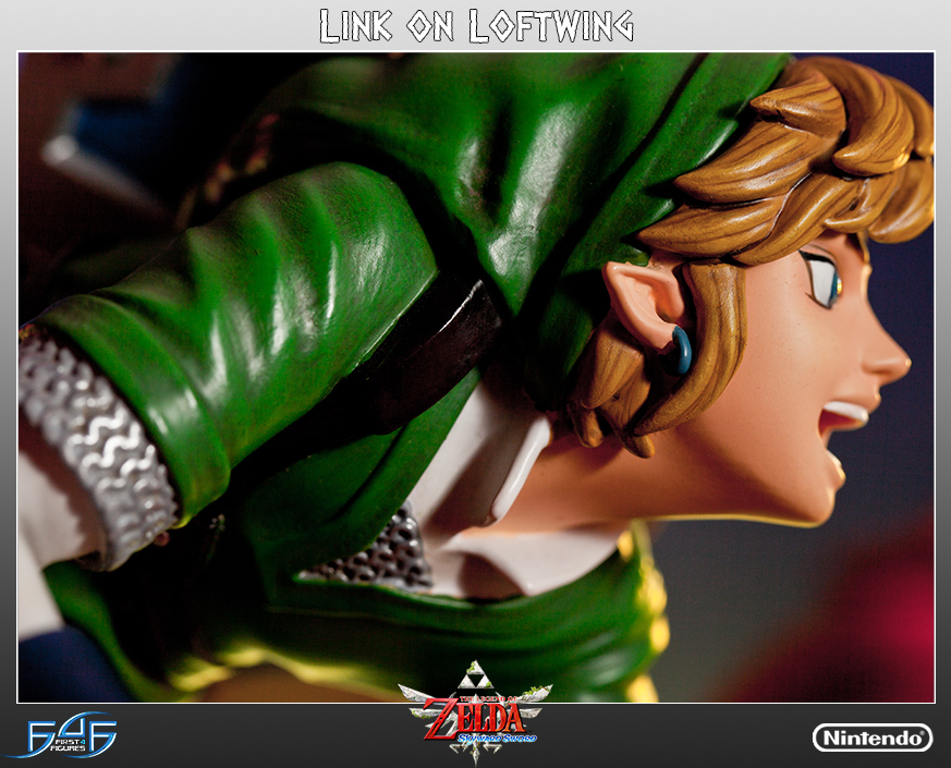Zelda no Densetsu: Skyward Sword - Kurenai-zoku no Loftbird - Link (First 4 Figures) photo 2