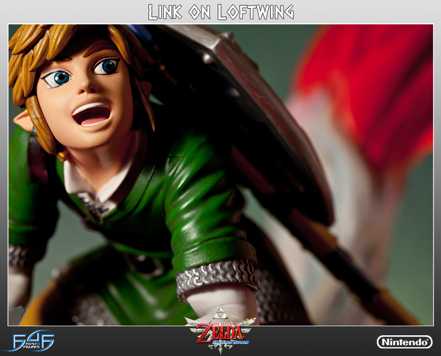 Zelda no Densetsu: Skyward Sword - Kurenai-zoku no Loftbird - Link (First 4 Figures) photo 6