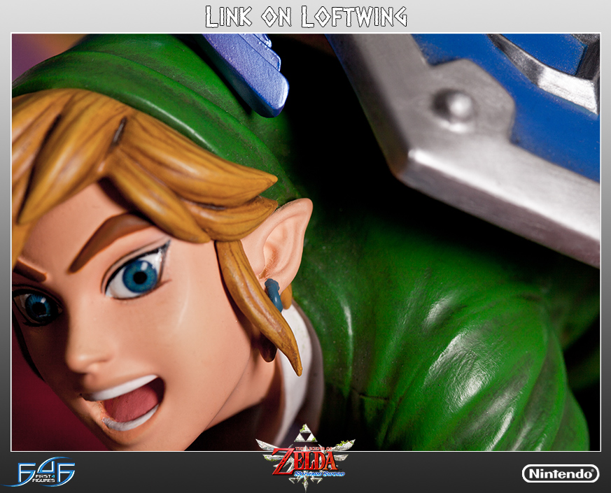 Zelda no Densetsu: Skyward Sword - Kurenai-zoku no Loftbird - Link (First 4 Figures) photo 10
