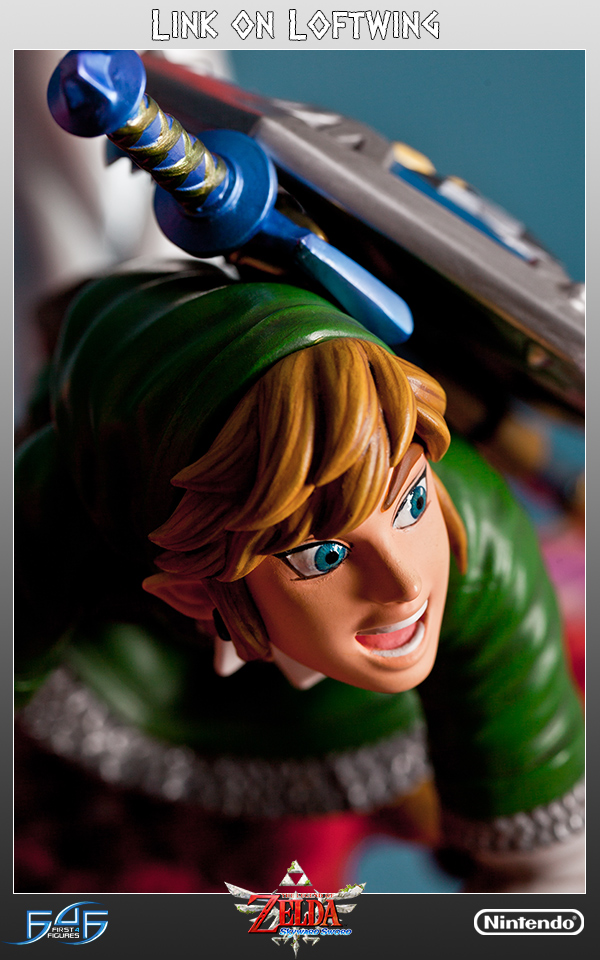 Zelda no Densetsu: Skyward Sword - Kurenai-zoku no Loftbird - Link (First 4 Figures) photo 17