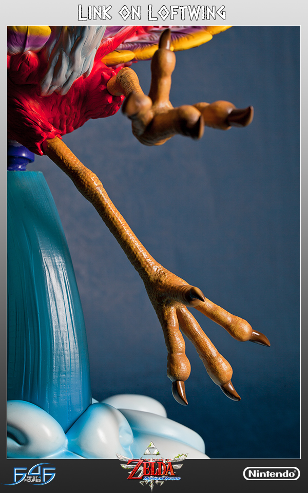 Zelda no Densetsu: Skyward Sword - Kurenai-zoku no Loftbird - Link (First 4 Figures) photo 31