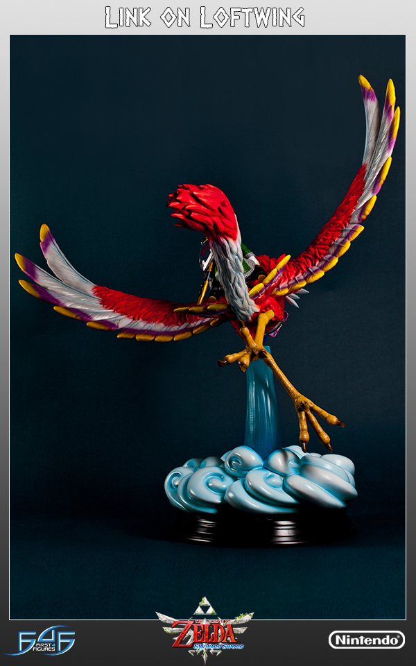 Zelda no Densetsu: Skyward Sword - Kurenai-zoku no Loftbird - Link (First 4 Figures) photo 37