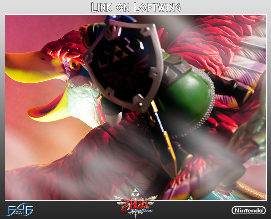 Zelda no Densetsu: Skyward Sword - Kurenai-zoku no Loftbird - Link (First 4 Figures) photo 42