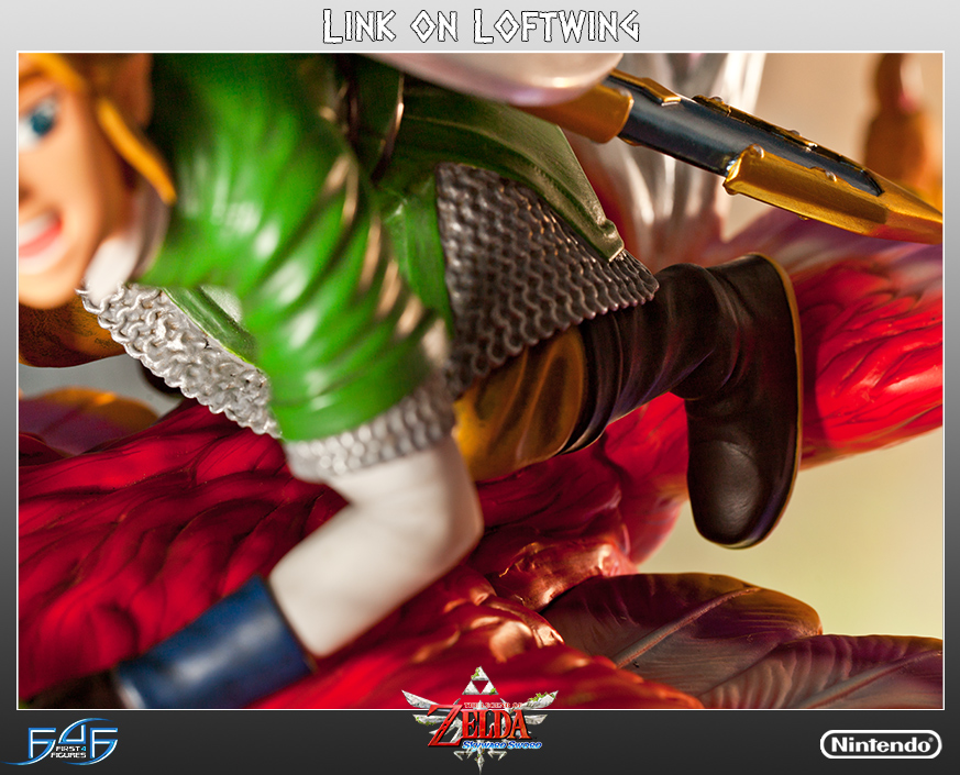Zelda no Densetsu: Skyward Sword - Kurenai-zoku no Loftbird - Link (First 4 Figures) photo 54
