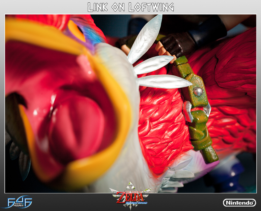 Zelda no Densetsu: Skyward Sword - Kurenai-zoku no Loftbird - Link (First 4 Figures) photo 57
