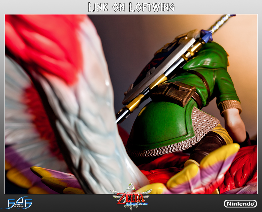 Zelda no Densetsu: Skyward Sword - Kurenai-zoku no Loftbird - Link (First 4 Figures) photo 58