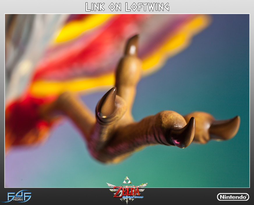 Zelda no Densetsu: Skyward Sword - Kurenai-zoku no Loftbird - Link (First 4 Figures) photo 59