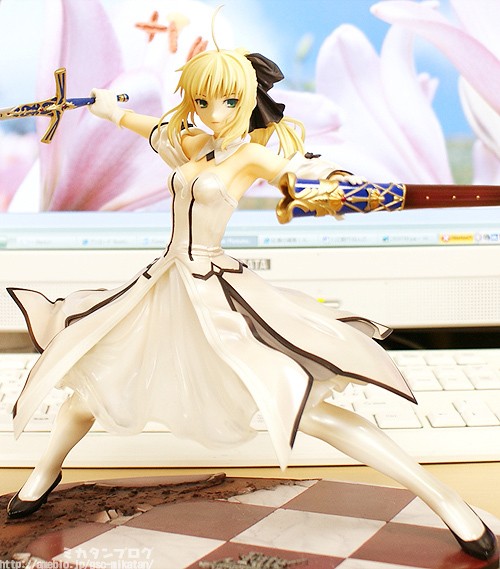 Fate/Unlimited Codes - Altria Pendragon - 1/7 - Saber Lily, Golden Caliburn (Good Smile Company) photo 5