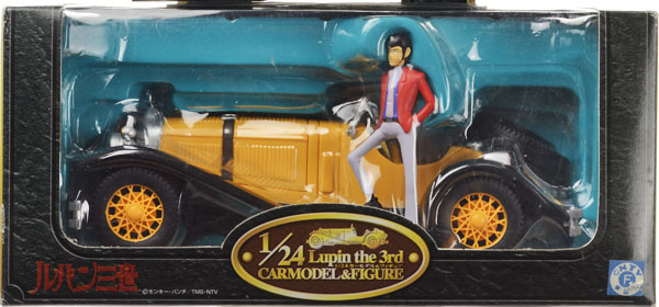 Lupin III - Lupin the 3rd - Lupin the 3rd Car Model & Figure - 1/24 (Banpresto)
