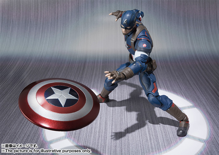 Avengers: Age of Ultron - Captain America - S.H.Figuarts (Bandai) photo 9