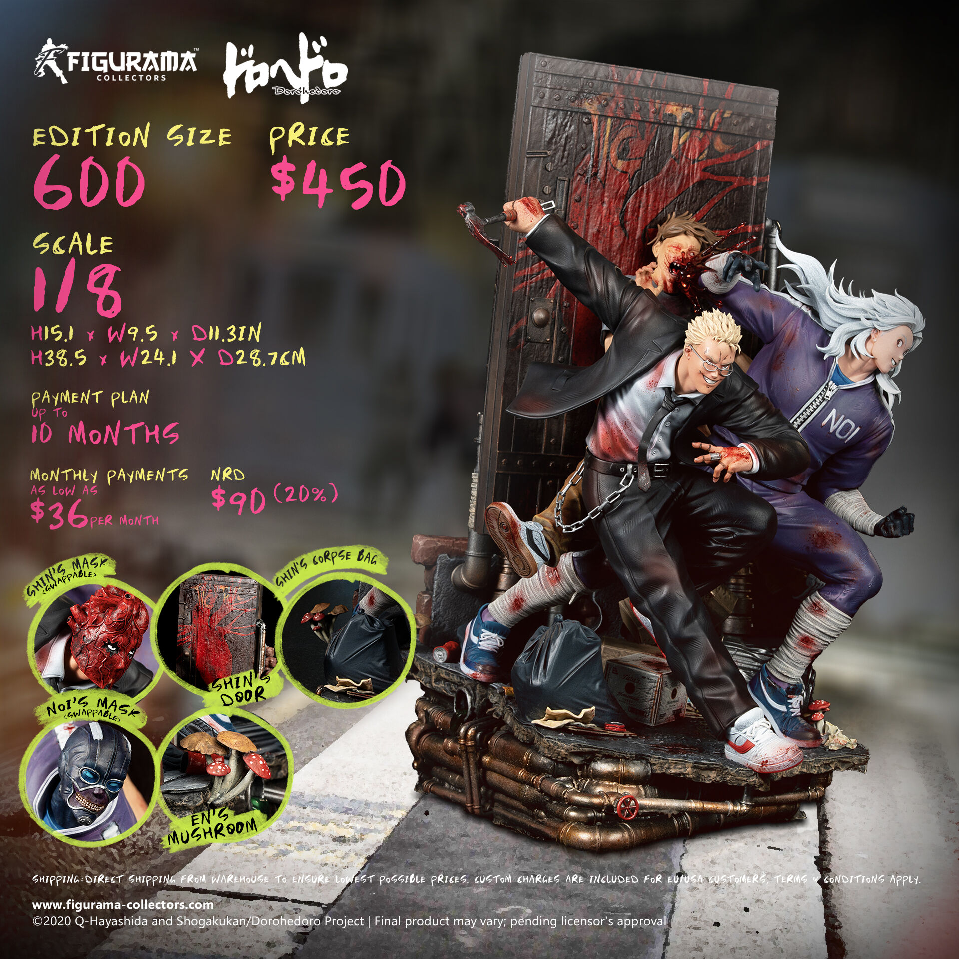 Dorohedoro - Noi - Shin - Elite FigumiZ - 1/8 (Figurama Collectors) photo 2