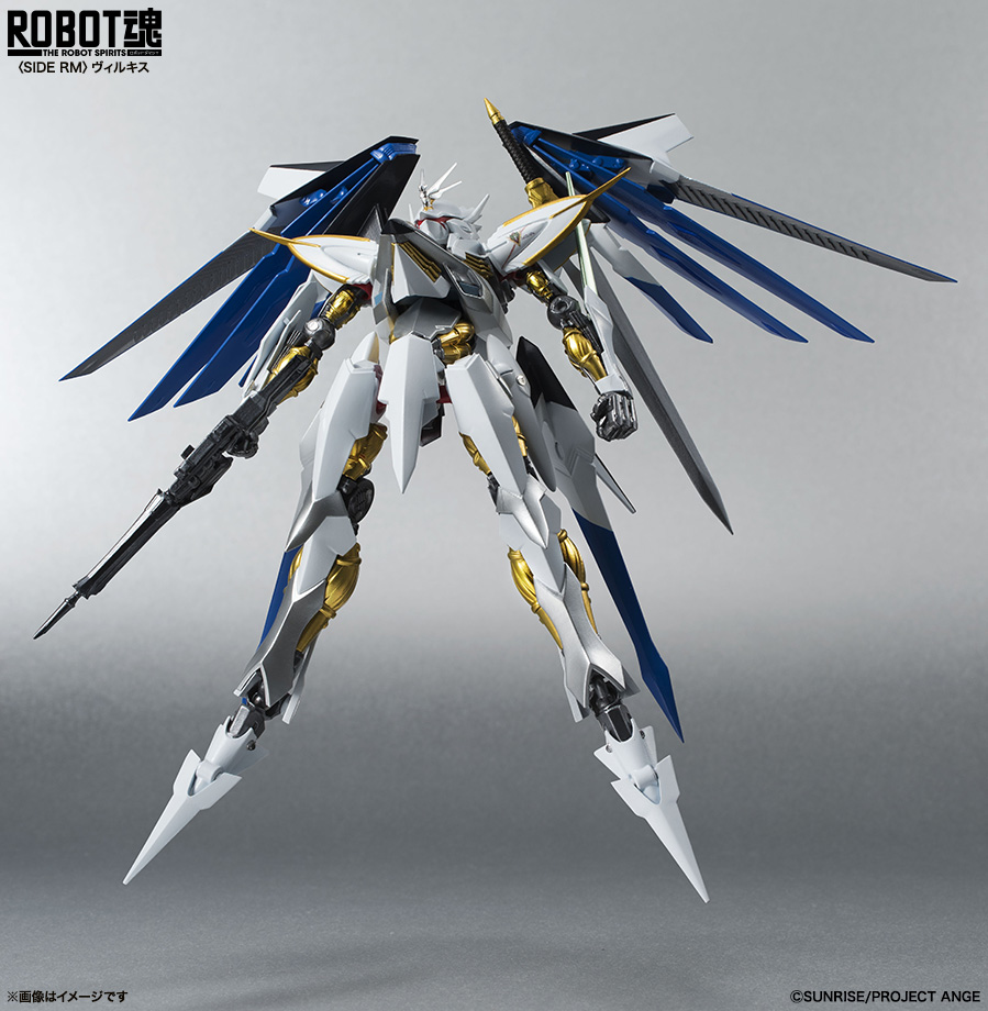 Cross Ange: Tenshi to Ryuu no Rondo - AW-CBX007 (AG) Villkiss - Robot Spirits (184) - Robot Spirits <Side RM> (Bandai)