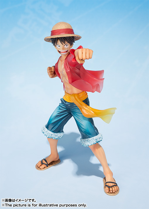 One Piece - Monkey D. Luffy - Figuarts ZERO - -5th Anniversary Edition-, The New World (Bandai) photo 9