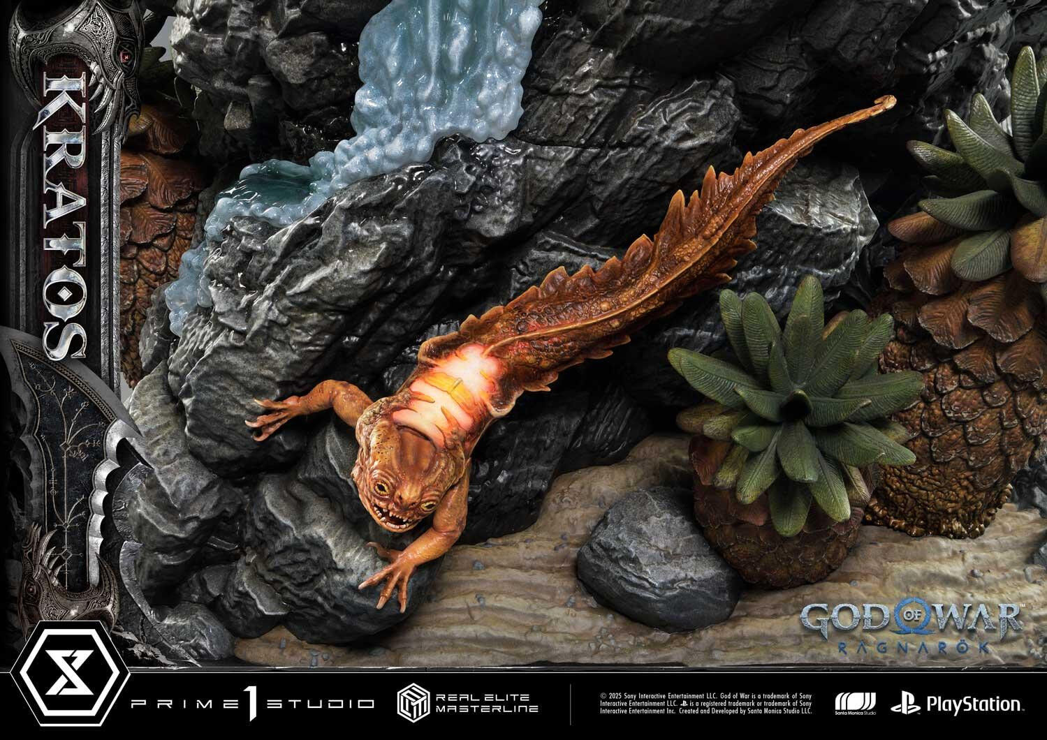 God of War Ragnarök - Dreki - Kratos - Mimir - Real Elite Masterline  (REMGOW-01UT) - 1/3 - Ultimate Version (Prime 1 Studio) photo 25
