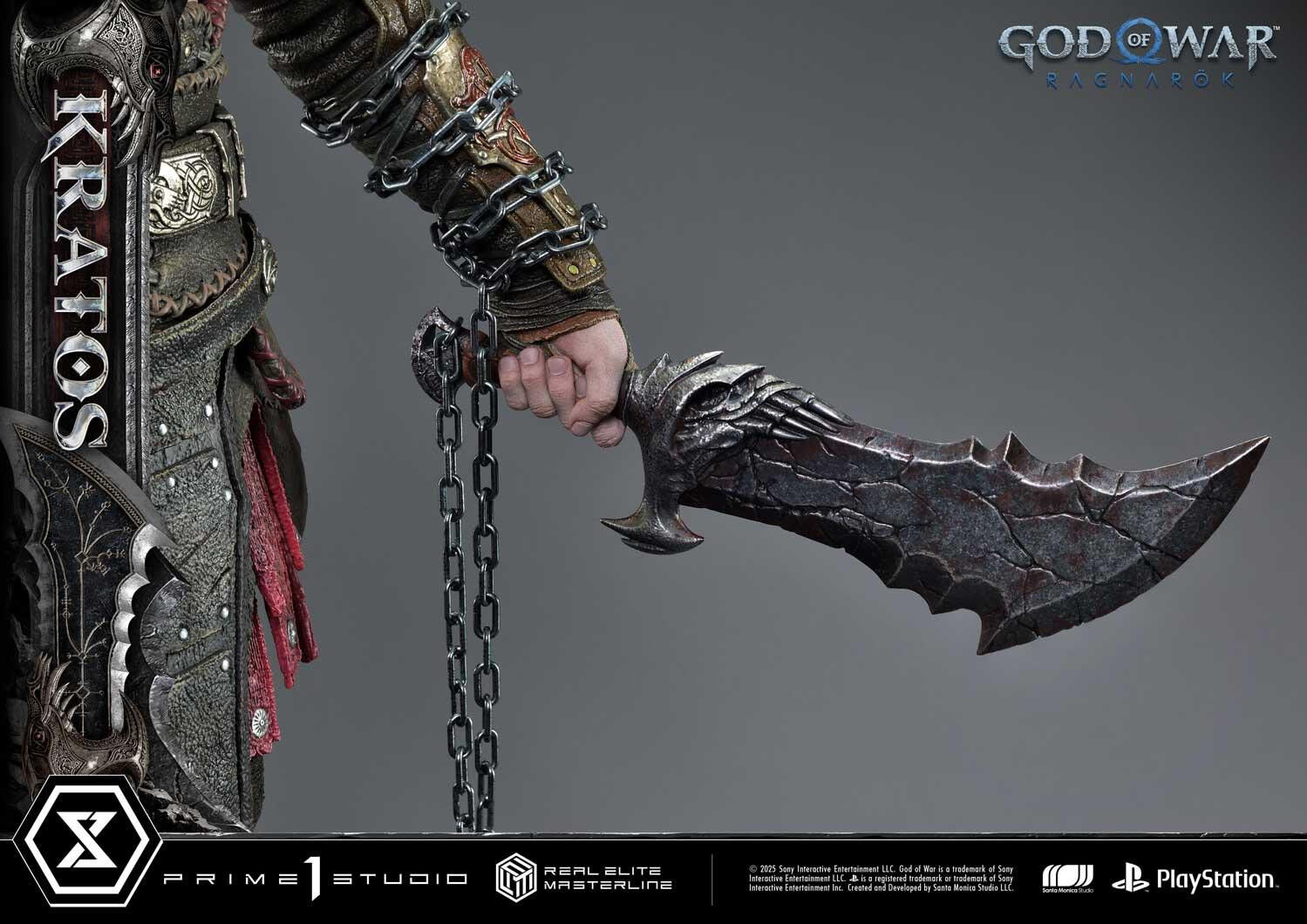 God of War Ragnarök - Dreki - Kratos - Mimir - Real Elite Masterline  (REMGOW-01UTS) - 1/3 - Ultimate Bonus Version (Prime 1 Studio) photo 85