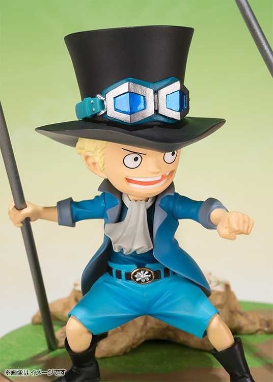 One Piece - Monkey D. Luffy - Portgas D. Ace - Sabo - Figuarts ZERO (Bandai) photo 3