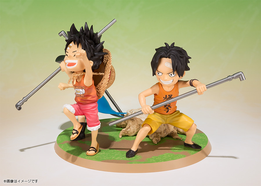 One Piece - Monkey D. Luffy - Portgas D. Ace - Sabo - Figuarts ZERO (Bandai) photo 5