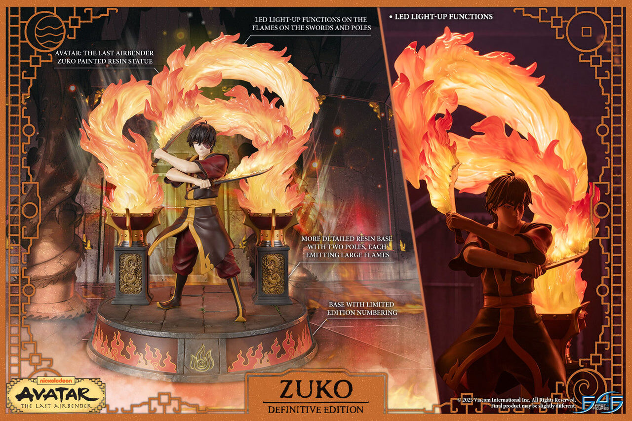 Avatar: The Last Airbender - Zuko - Definitive Edition (First 4 Figures) photo 16