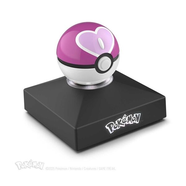 Pocket Monsters - Light-Up Figure - Replica - Love Ball - Mini (PokémonCenter.com, The Pokémon Company International, The Wand Company)