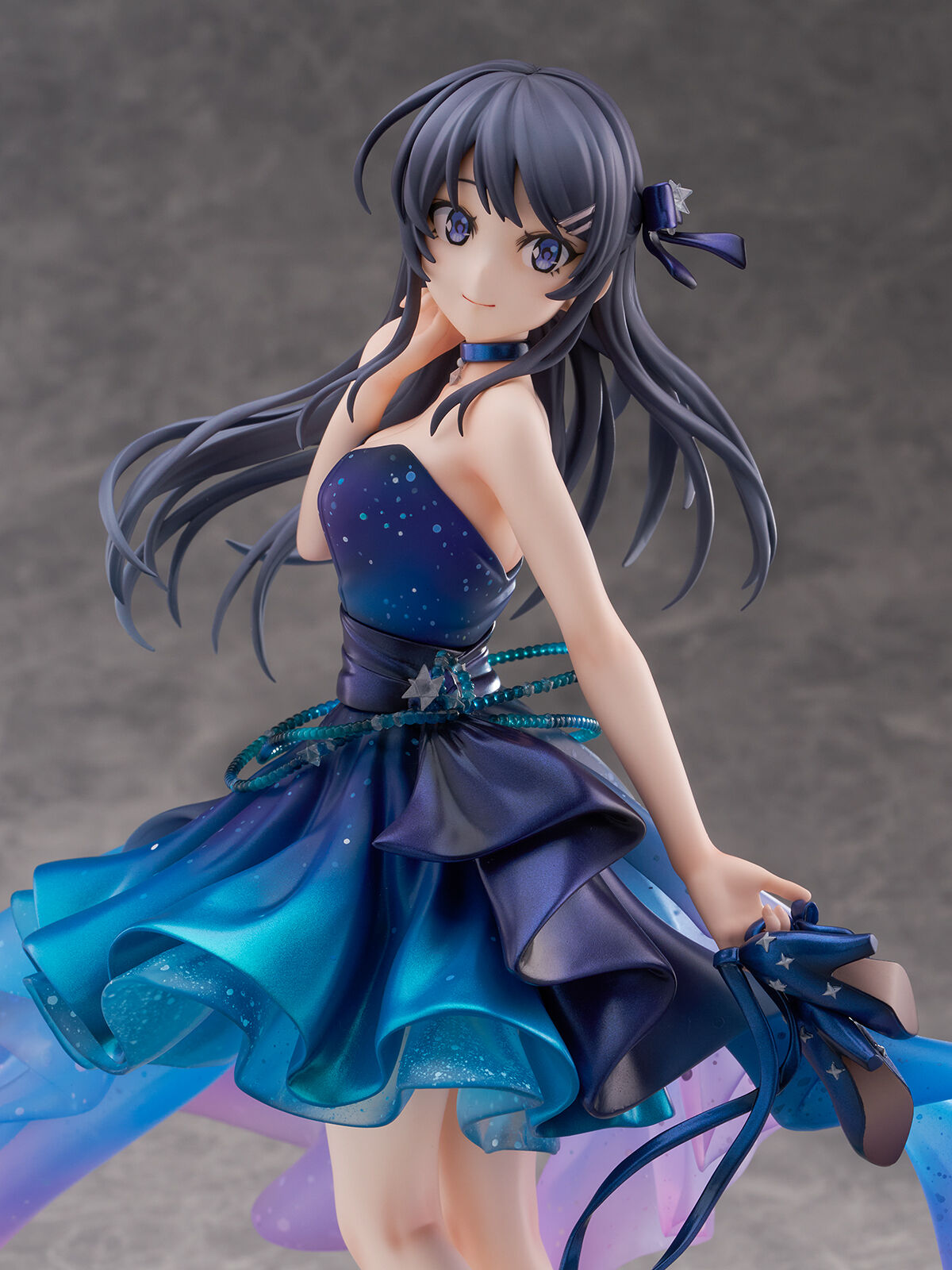 Seishun Buta Yarou wa Bunny Girl Senpai no Yume wo Minai - Sakurajima Mai - Shibuya Scramble Figure - 1/7 - Starry Dress Ver. (CyberZ, eStream) photo 6