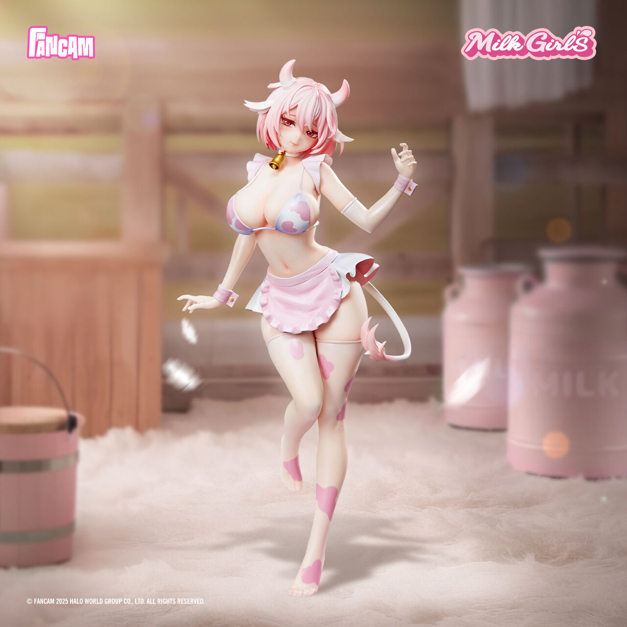 Original - Milk Girls - 1/6 - Cherry Blossom Pink (Fancam) photo 4