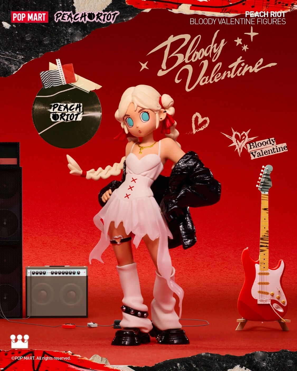 Peach Riot - Poppy - Bloody Valentine (Pop Mart)