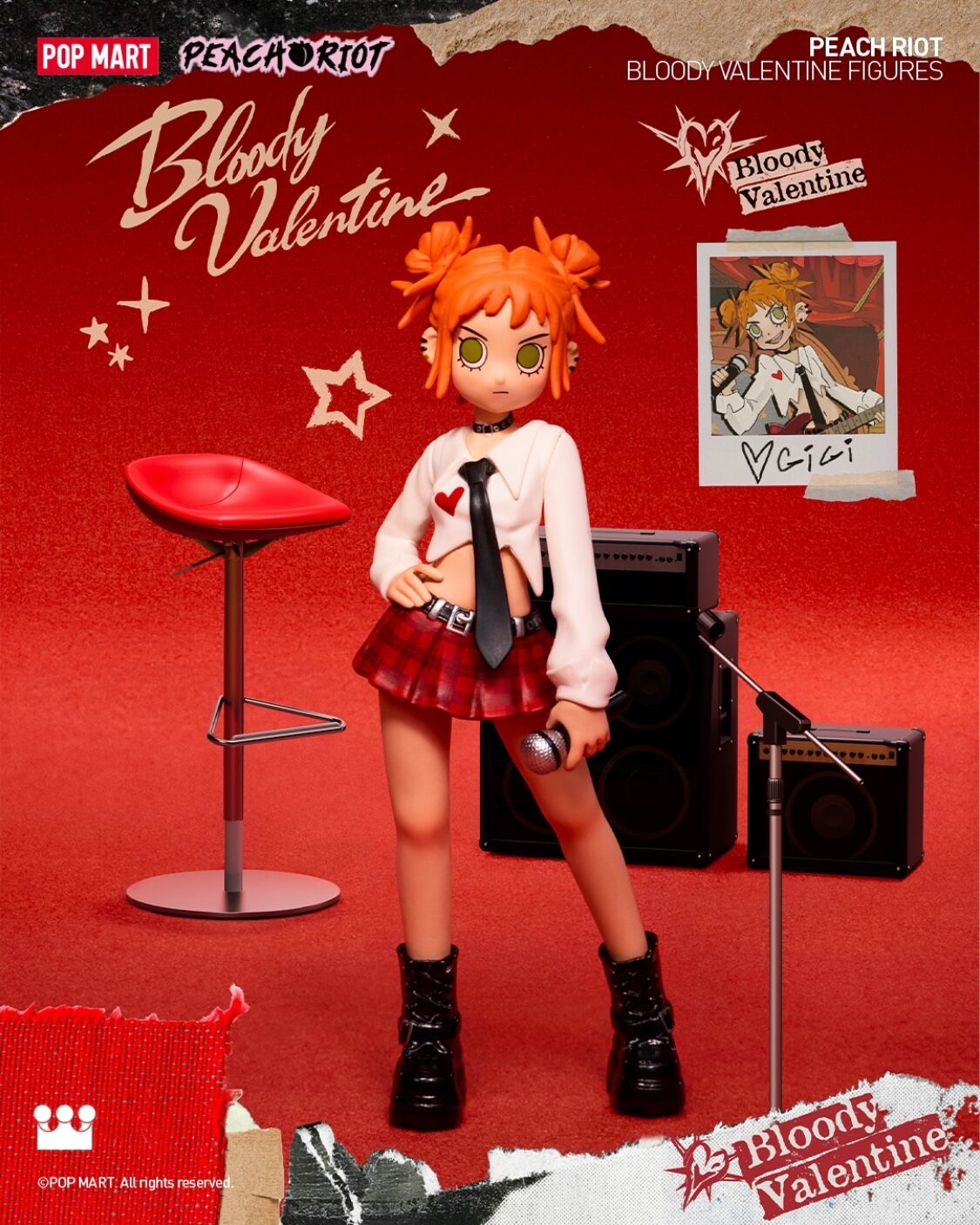 Peach Riot - Gigi - Bloody Valentine (Pop Mart)