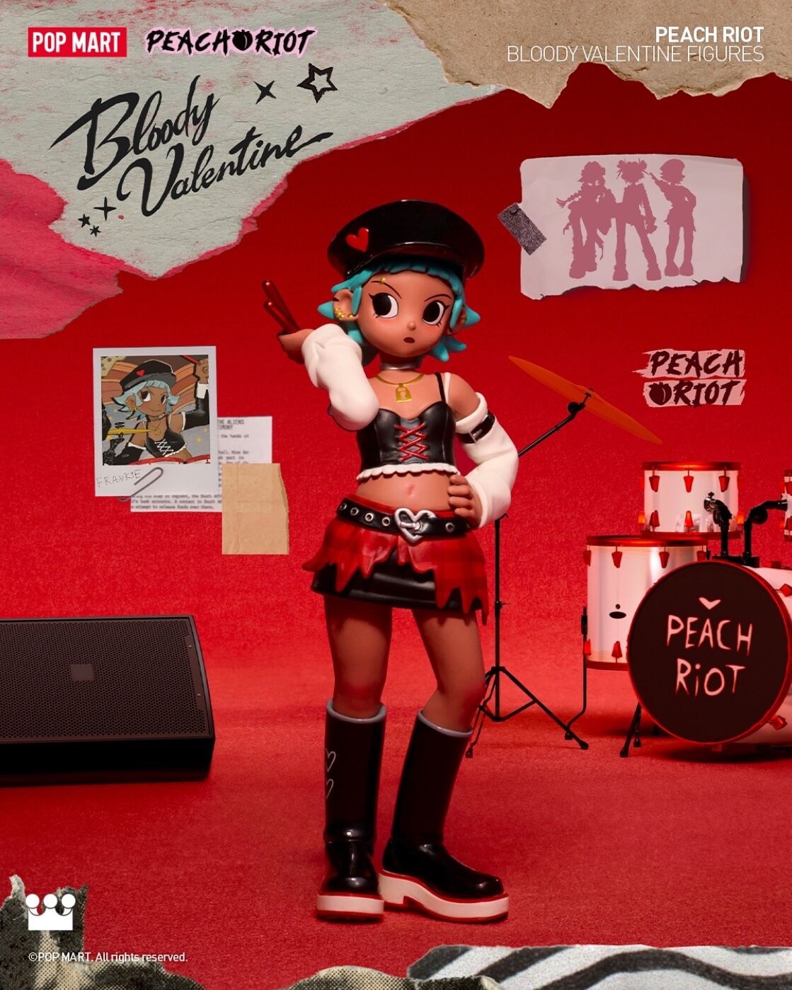 Peach Riot - Frankie - Bloody Valentine (Pop Mart)