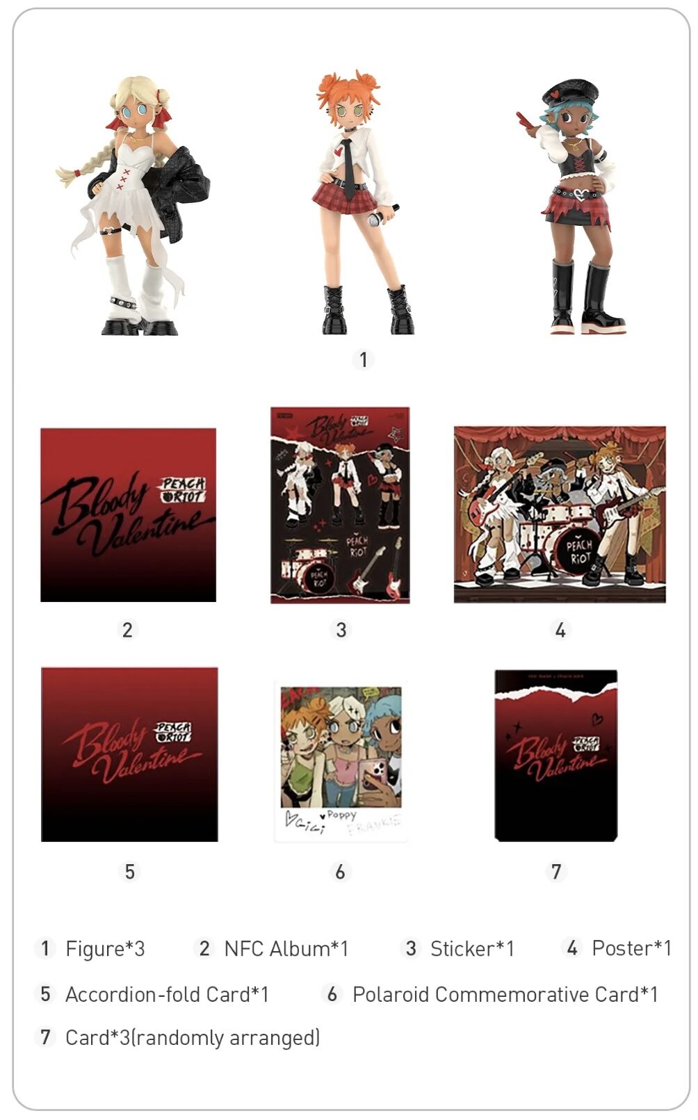 Peach Riot - Frankie - Bloody Valentine (Pop Mart) photo 3