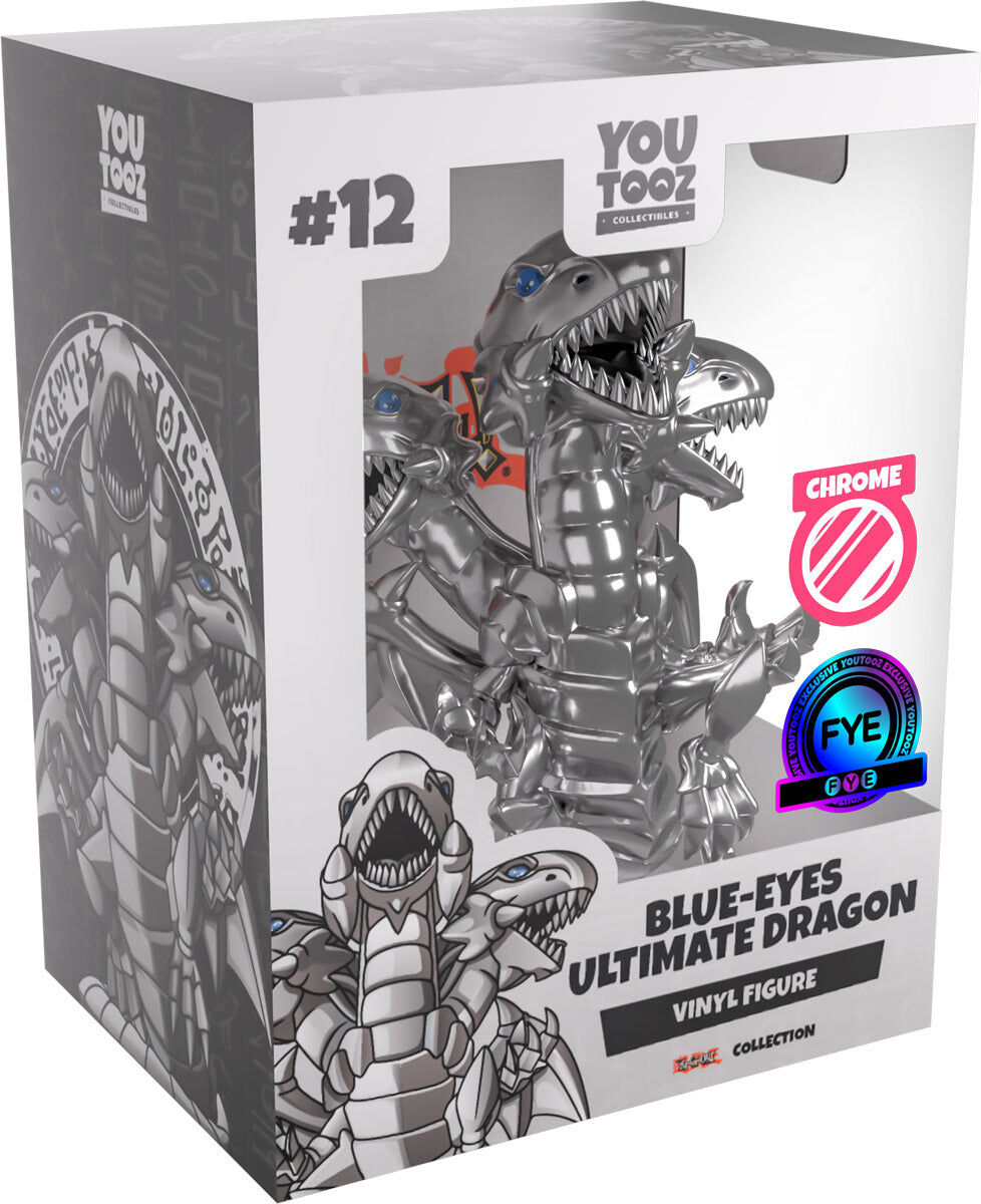 Yu-Gi-Oh! Duel Monsters - Blue-Eyes Ultimate Dragon - Youtooz - Yu-Gi-Oh! x Youtooz  (#12) - Silver Chrome (FYE, Youtooz)
