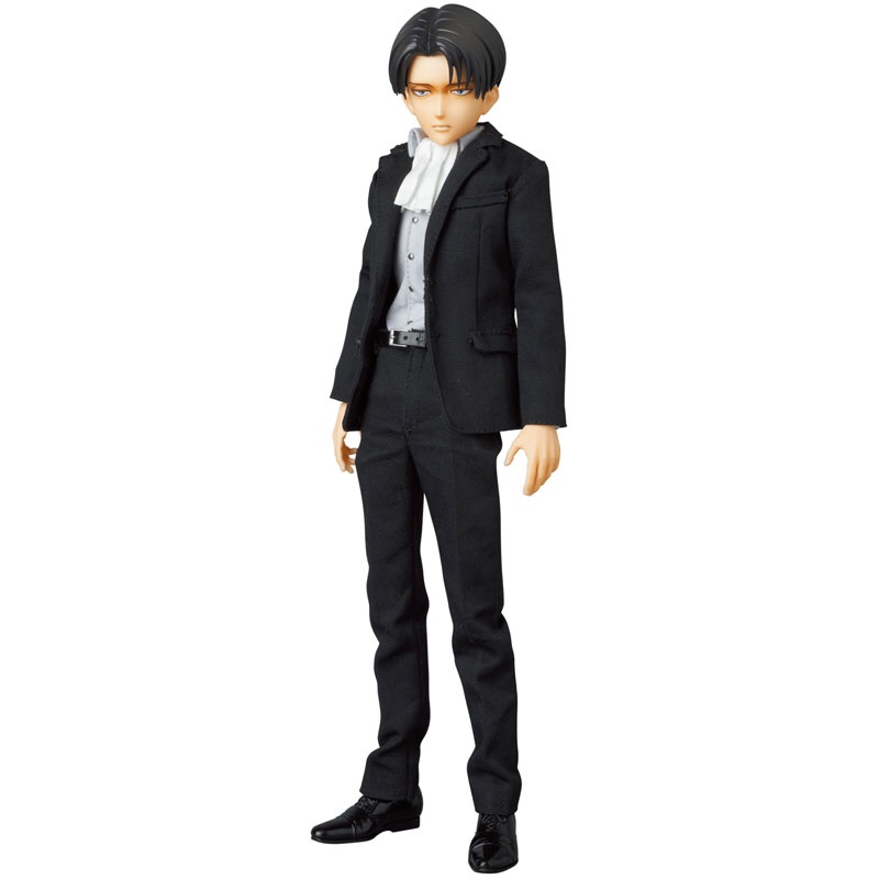 Shingeki no Kyojin - Levi - Real Action Heroes  (#697) - 1/6 - Suit Ver. (Medicom Toy)