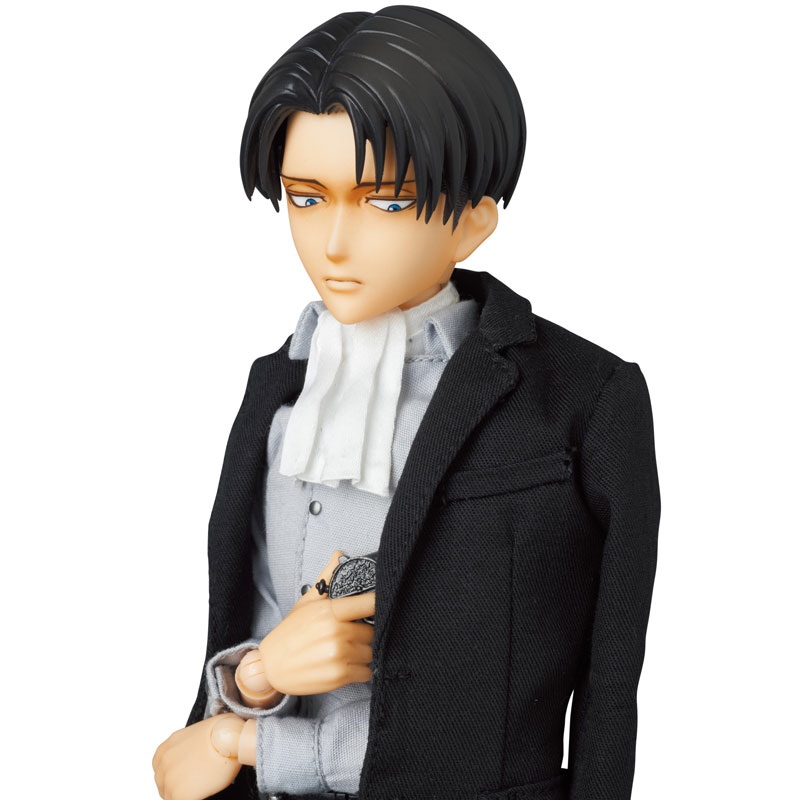 Shingeki no Kyojin - Levi - Real Action Heroes  (#697) - 1/6 - Suit Ver. (Medicom Toy)