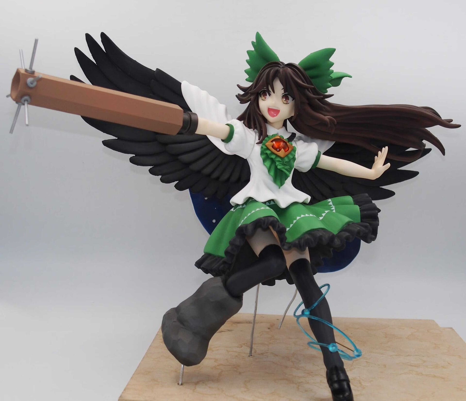 Touhou Project - Reiuzi Utsuho - 1/6 (Otona no Bijutsushitsu, Suna no Hakoniwa) photo 3