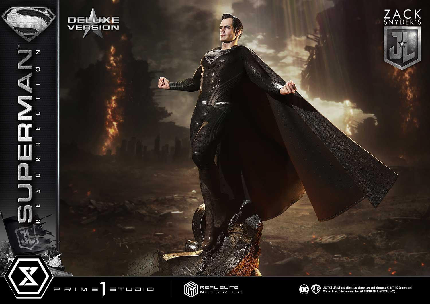 Zack Snyder's Justice League - Superman - Real Elite Masterline (REMJL-01DX) - 1/3 - Resurrection, DX Version (Prime 1 Studio) photo 14