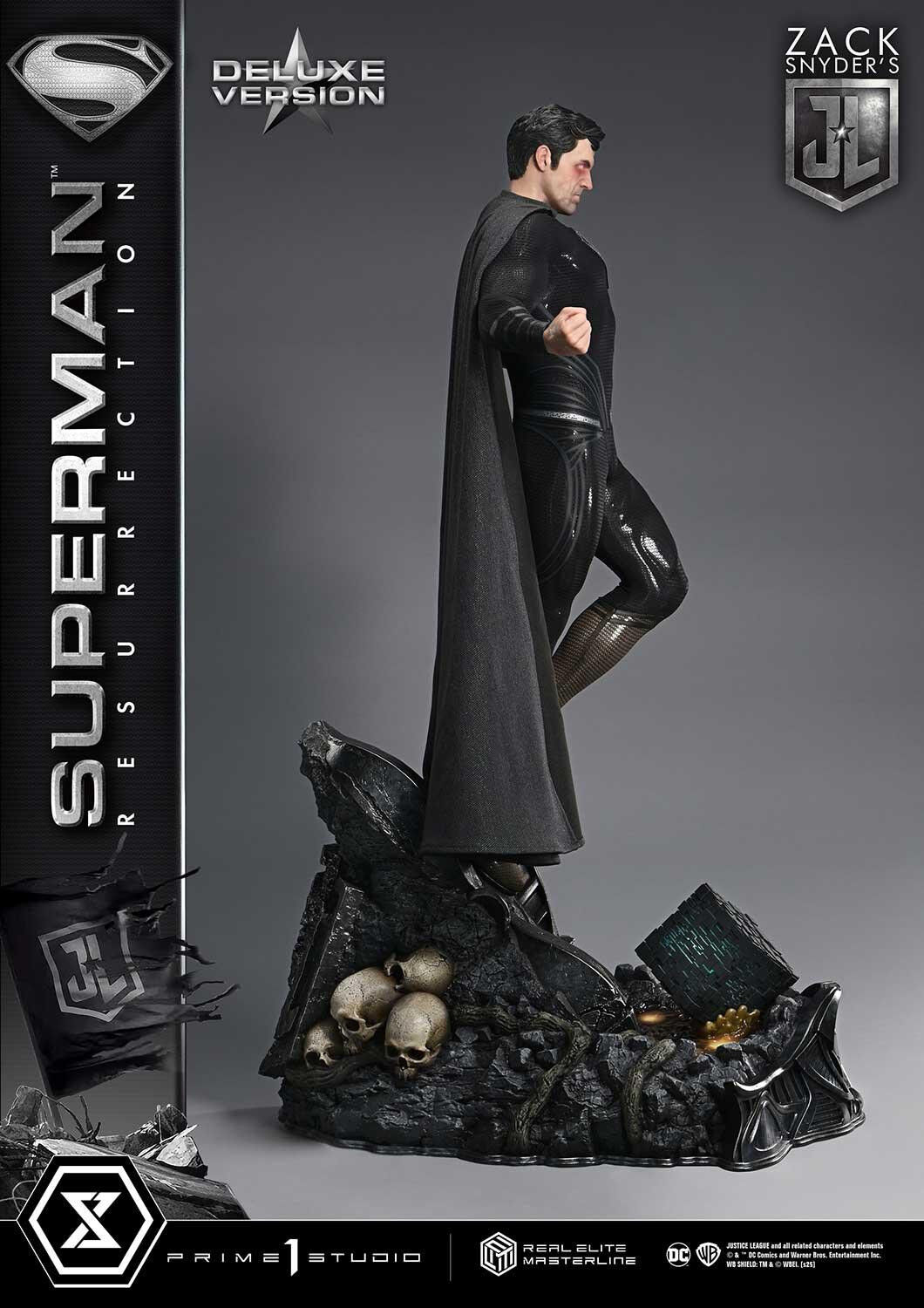 Zack Snyder's Justice League - Superman - Real Elite Masterline (REMJL-01DX) - 1/3 - Resurrection, DX Version (Prime 1 Studio) photo 15