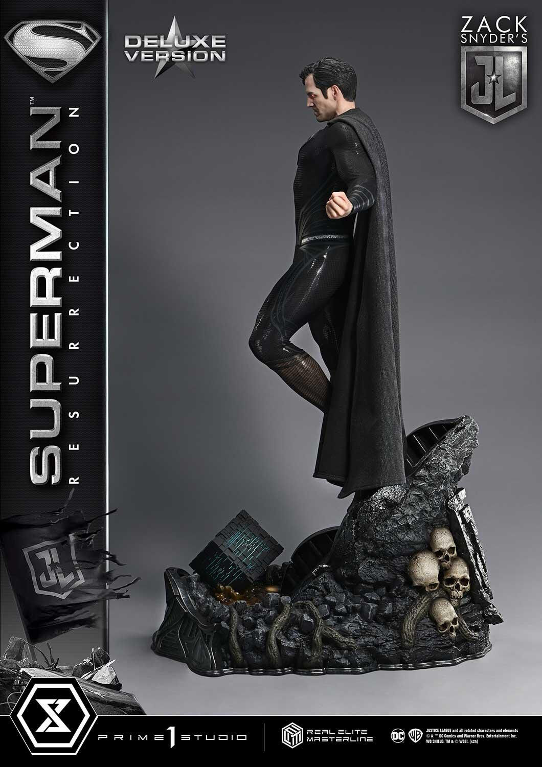 Zack Snyder's Justice League - Superman - Real Elite Masterline (REMJL-01DX) - 1/3 - Resurrection, DX Version (Prime 1 Studio) photo 17