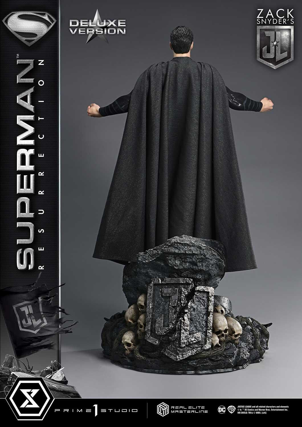 Zack Snyder's Justice League - Superman - Real Elite Masterline (REMJL-01DX) - 1/3 - Resurrection, DX Version (Prime 1 Studio) photo 19