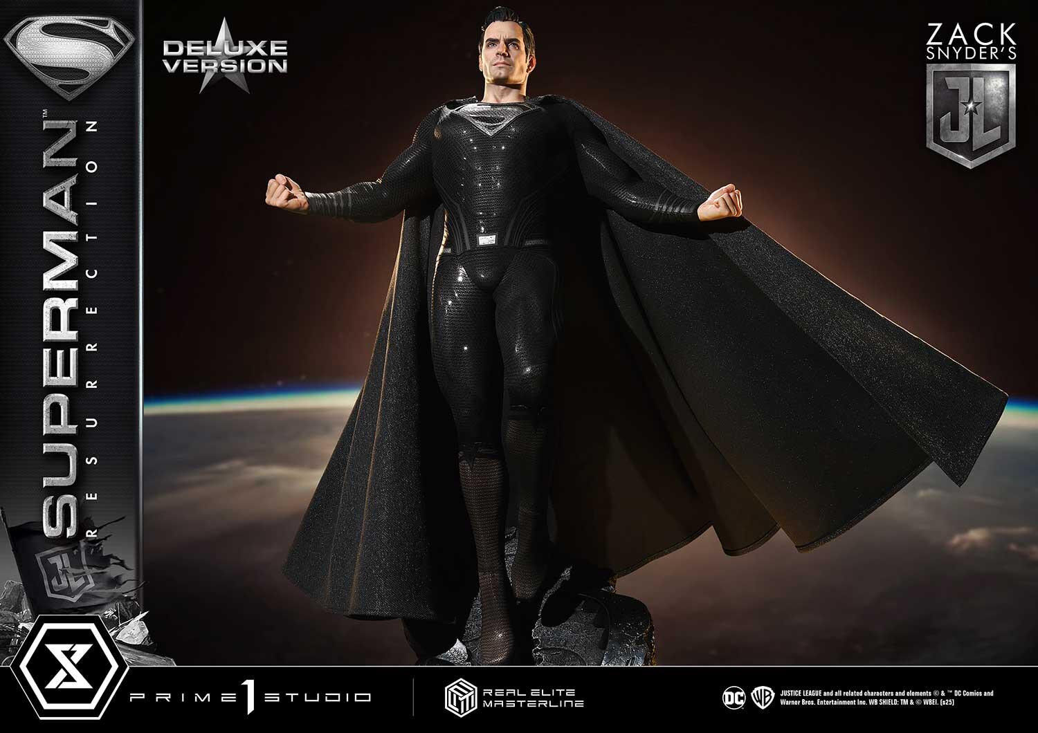 Zack Snyder's Justice League - Superman - Real Elite Masterline (REMJL-01DX) - 1/3 - Resurrection, DX Version (Prime 1 Studio) photo 30
