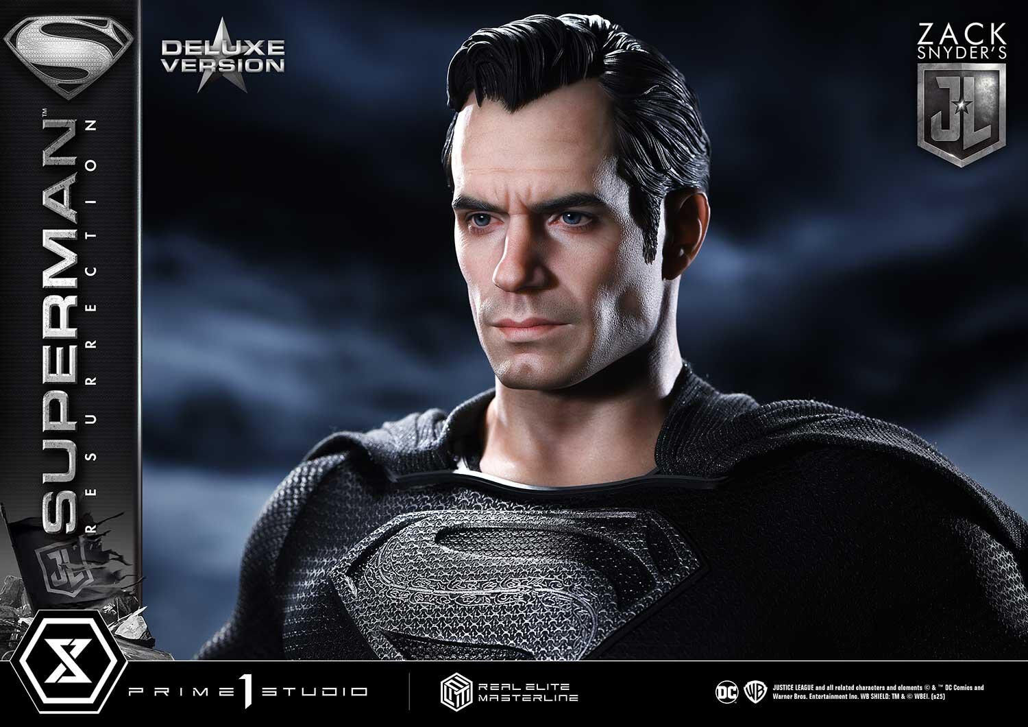 Zack Snyder's Justice League - Superman - Real Elite Masterline (REMJL-01DX) - 1/3 - Resurrection, DX Version (Prime 1 Studio) photo 32