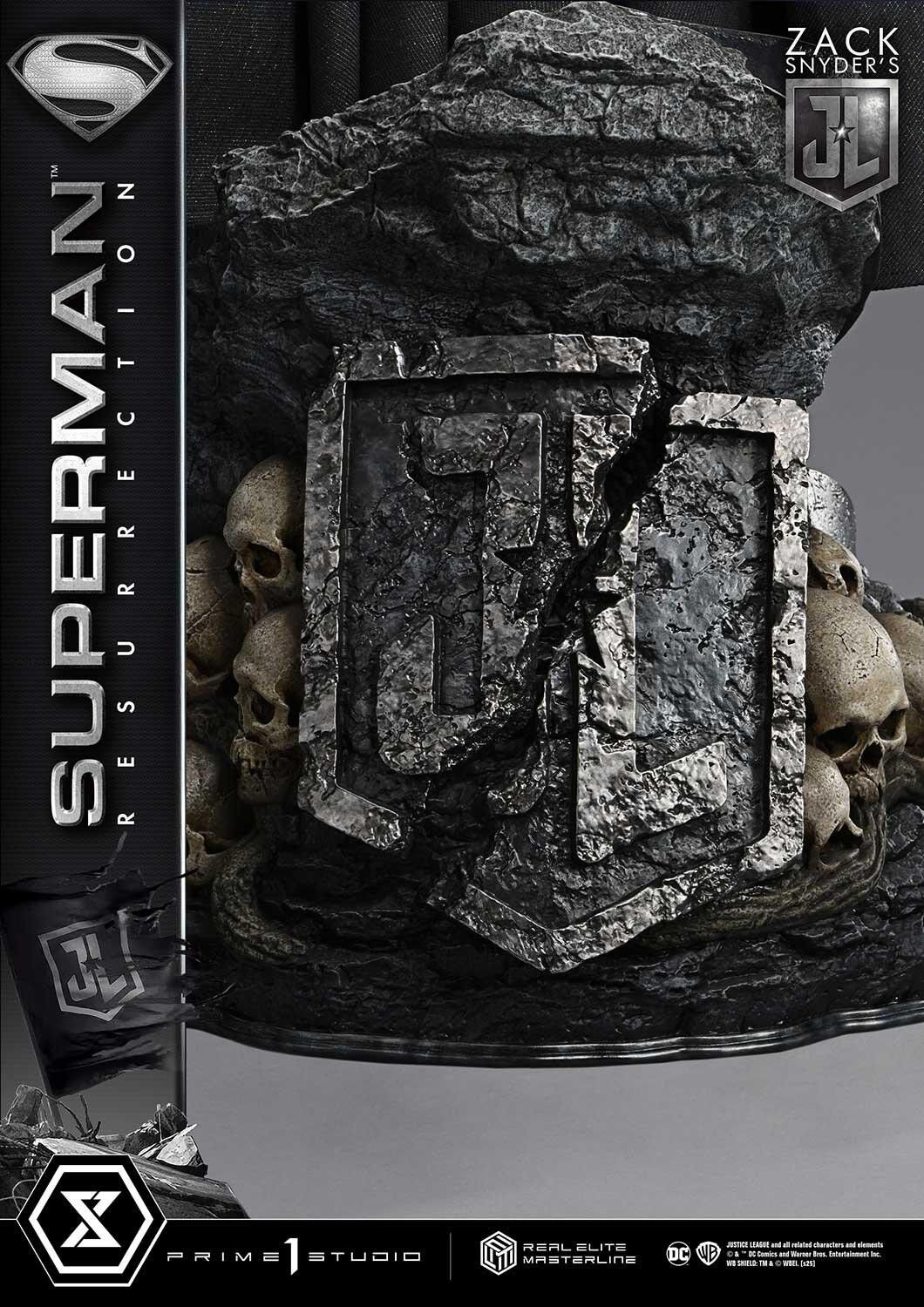 Zack Snyder's Justice League - Superman - Real Elite Masterline (REMJL-01DX) - 1/3 - Resurrection, DX Version (Prime 1 Studio) photo 53