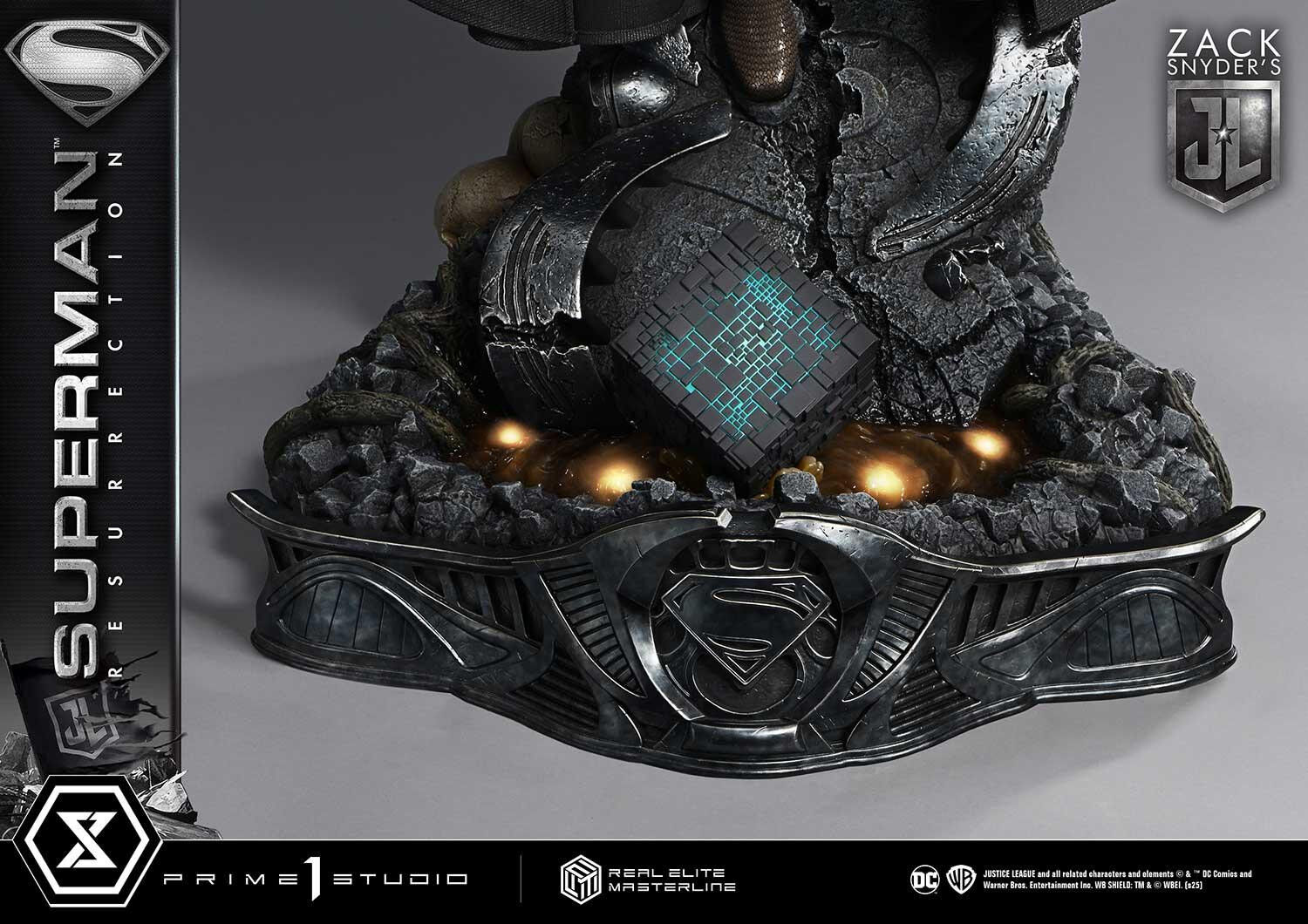Zack Snyder's Justice League - Superman - Real Elite Masterline (REMJL-01DX) - 1/3 - Resurrection, DX Version (Prime 1 Studio) photo 54
