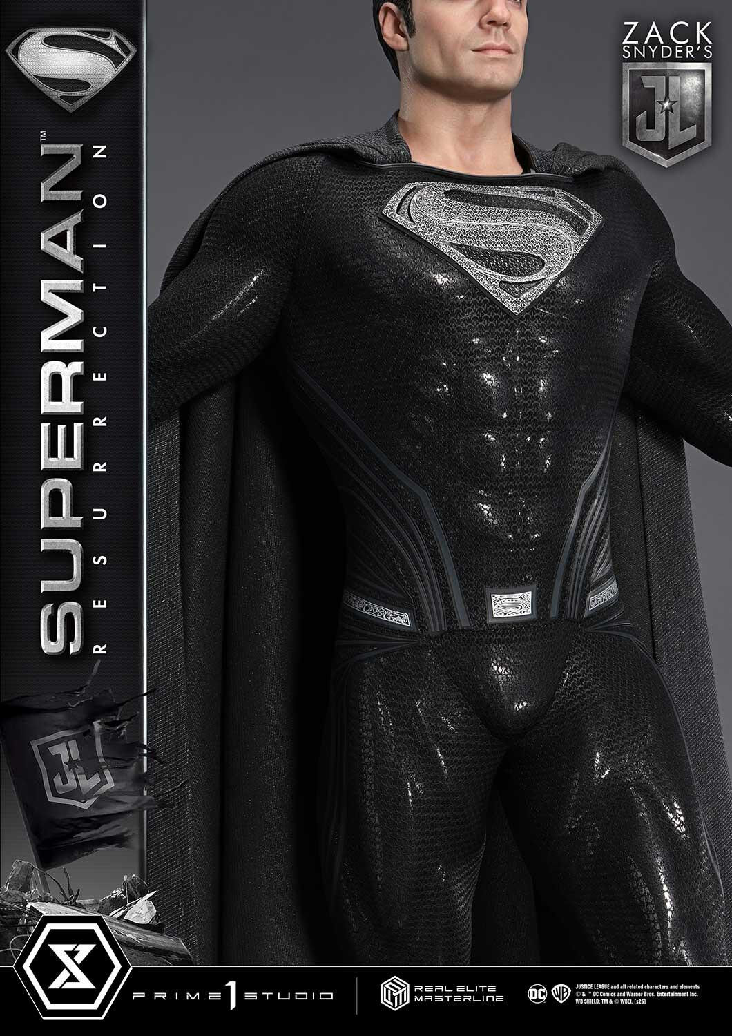 Zack Snyder's Justice League - Superman - Real Elite Masterline (REMJL-01DX) - 1/3 - Resurrection, DX Version (Prime 1 Studio) photo 57