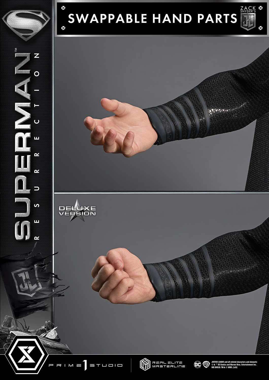 Zack Snyder's Justice League - Superman - Real Elite Masterline (REMJL-01DX) - 1/3 - Resurrection, DX Version (Prime 1 Studio) photo 62