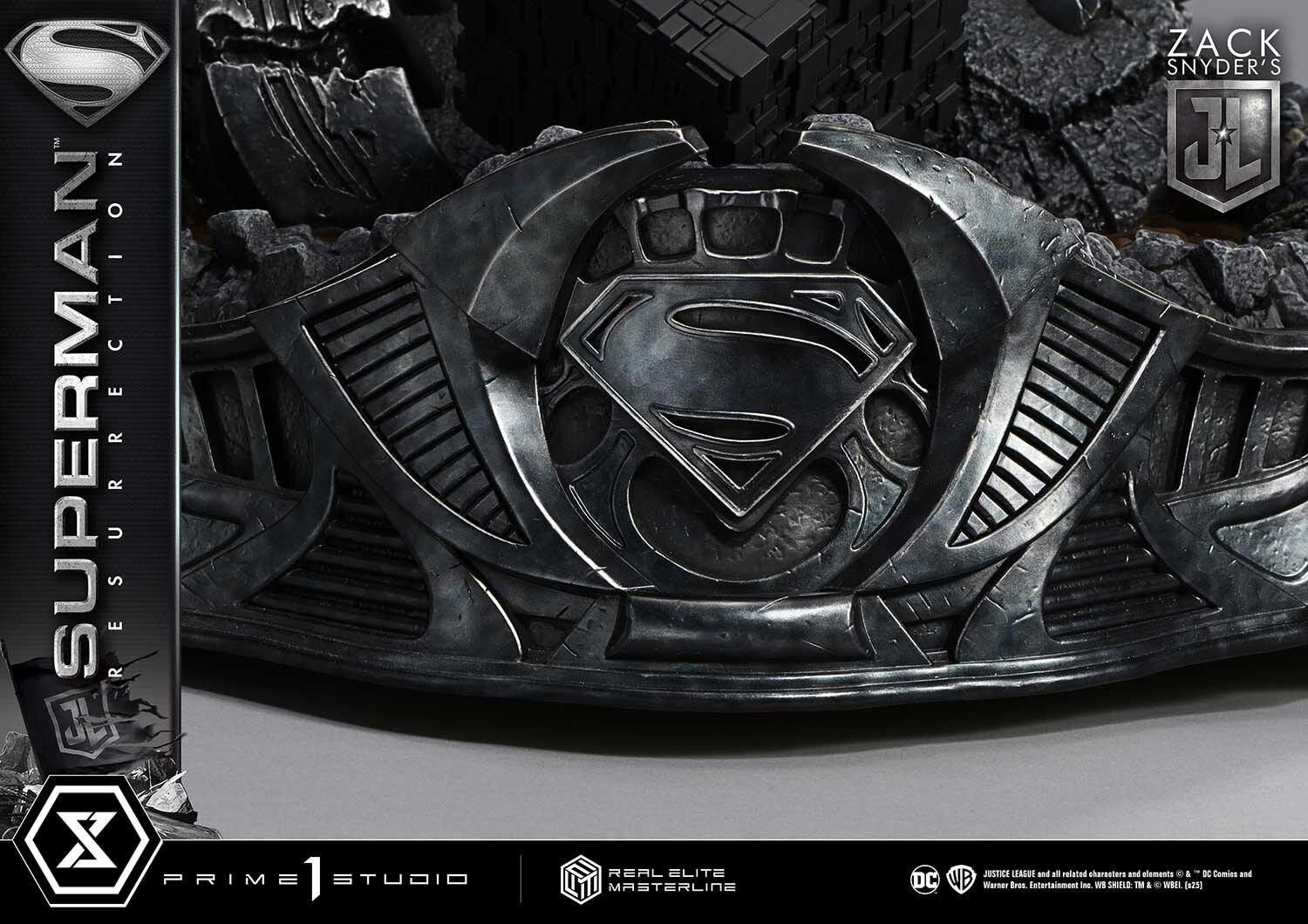Zack Snyder's Justice League - Superman - Real Elite Masterline (REMJL-01DX) - 1/3 - Resurrection, DX Version (Prime 1 Studio) photo 67