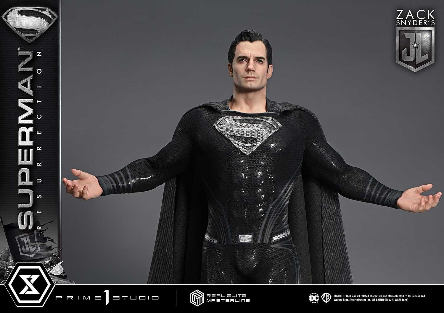 Zack Snyder's Justice League - Superman - Real Elite Masterline (REMJL-01DX) - 1/3 - Resurrection, DX Version (Prime 1 Studio) photo 79