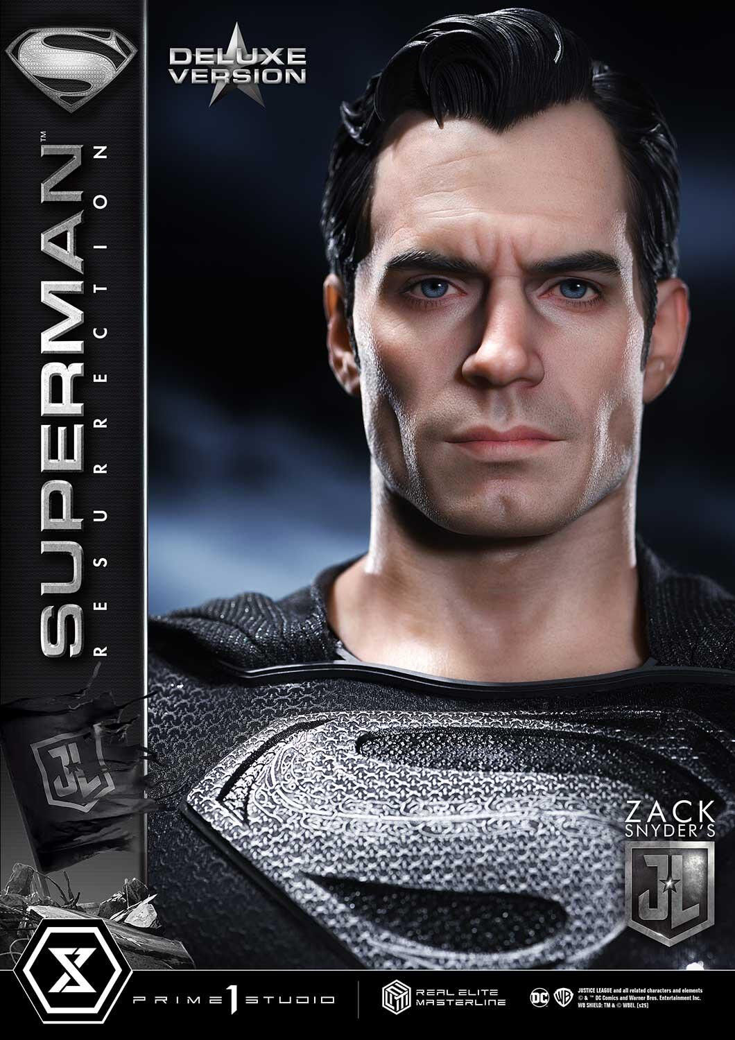Zack Snyder's Justice League - Superman - Real Elite Masterline  (REMJL-01DXS) - 1/3 - Resurrection, DX Bonus Version (Prime 1 Studio)